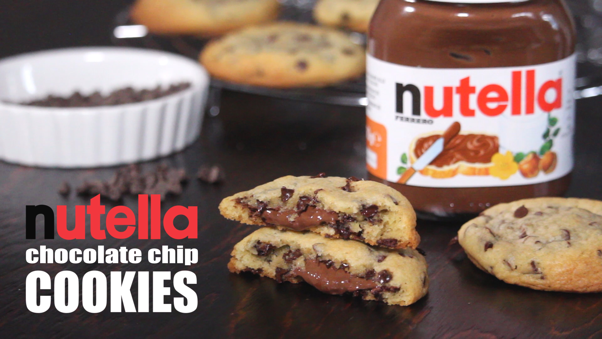 Nutella Cookies - Just so Tasty