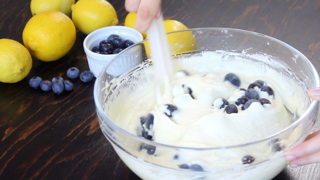 BLUEBERRY POUND CAKE