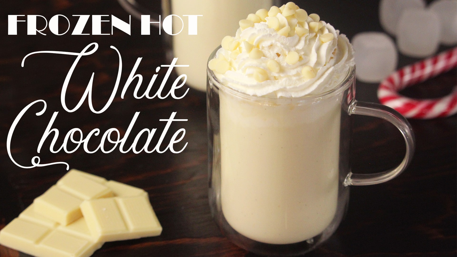 hot white chocolate