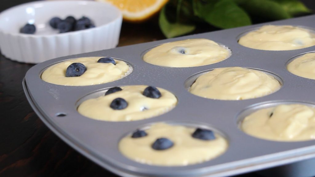 blueberry lemon muffins