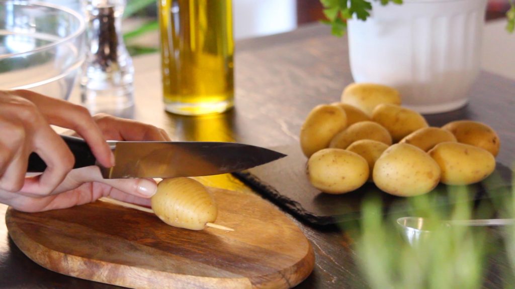 HASSELBACK POTATOES