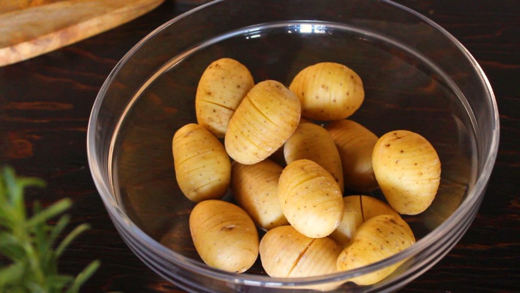 HASSELBACK POTATOES