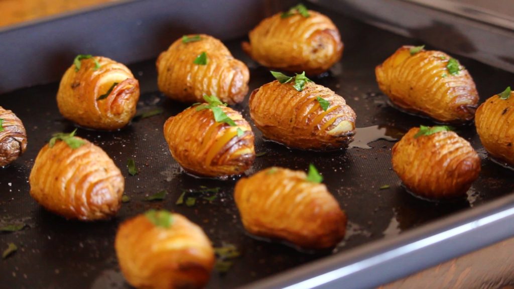 HASSELBACK POTATOES