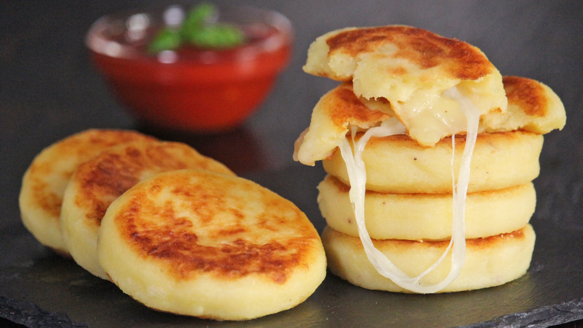 POTATO CHEESE PANCAKES