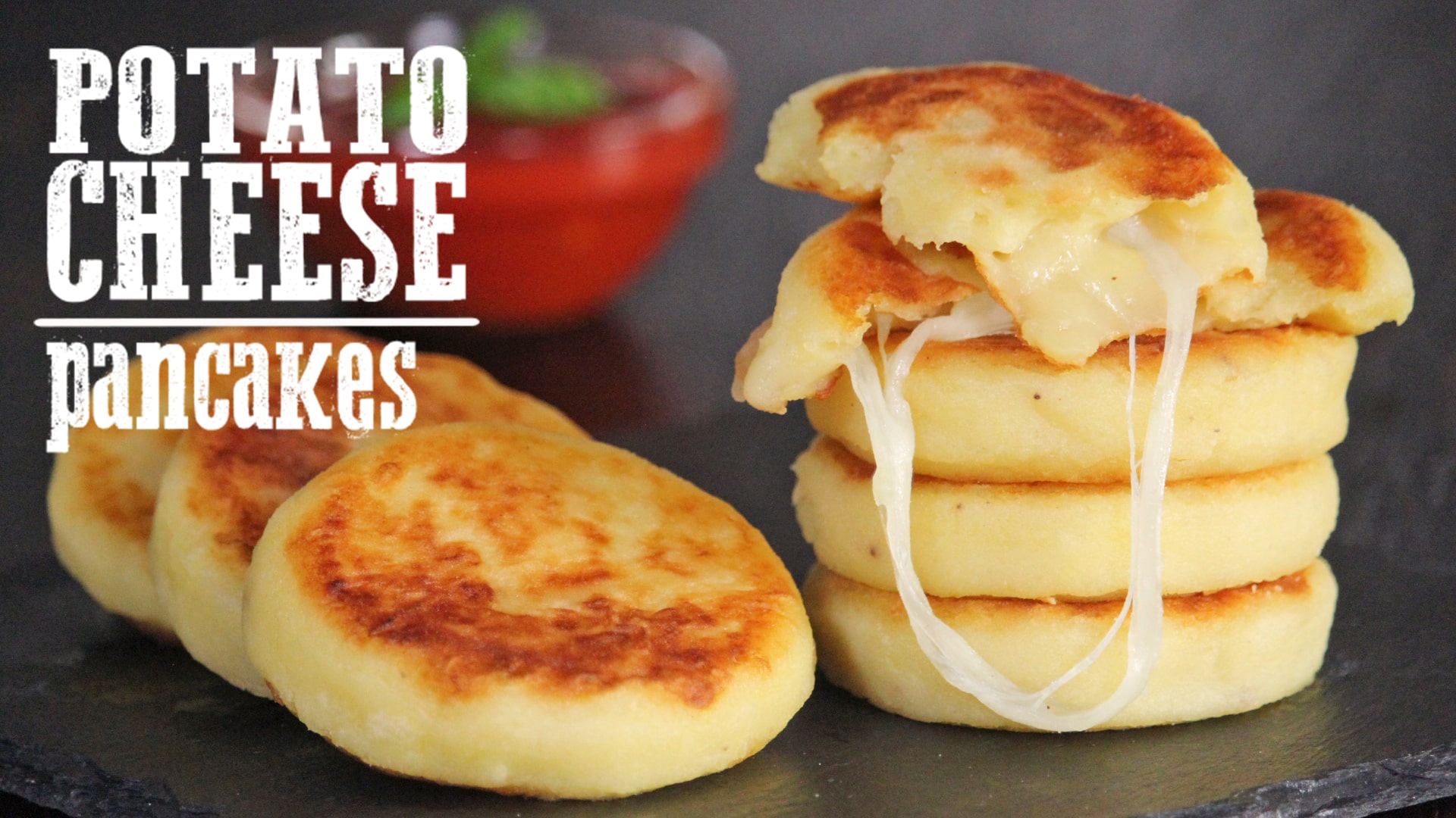 Spicy Potato Patties with Creamy Cheese Sauce ⋆ The Gardening Foodie