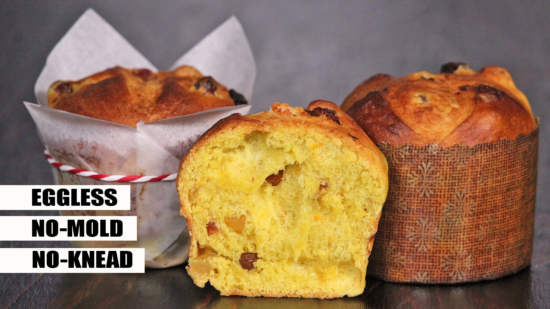 eggless panettone