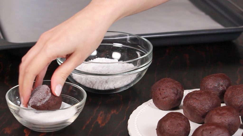 NUTELLA CRINKLE COOKIES