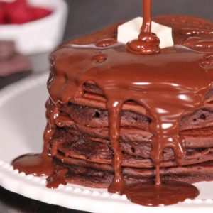 EGGLESS CHOCOLATE PANCAKE