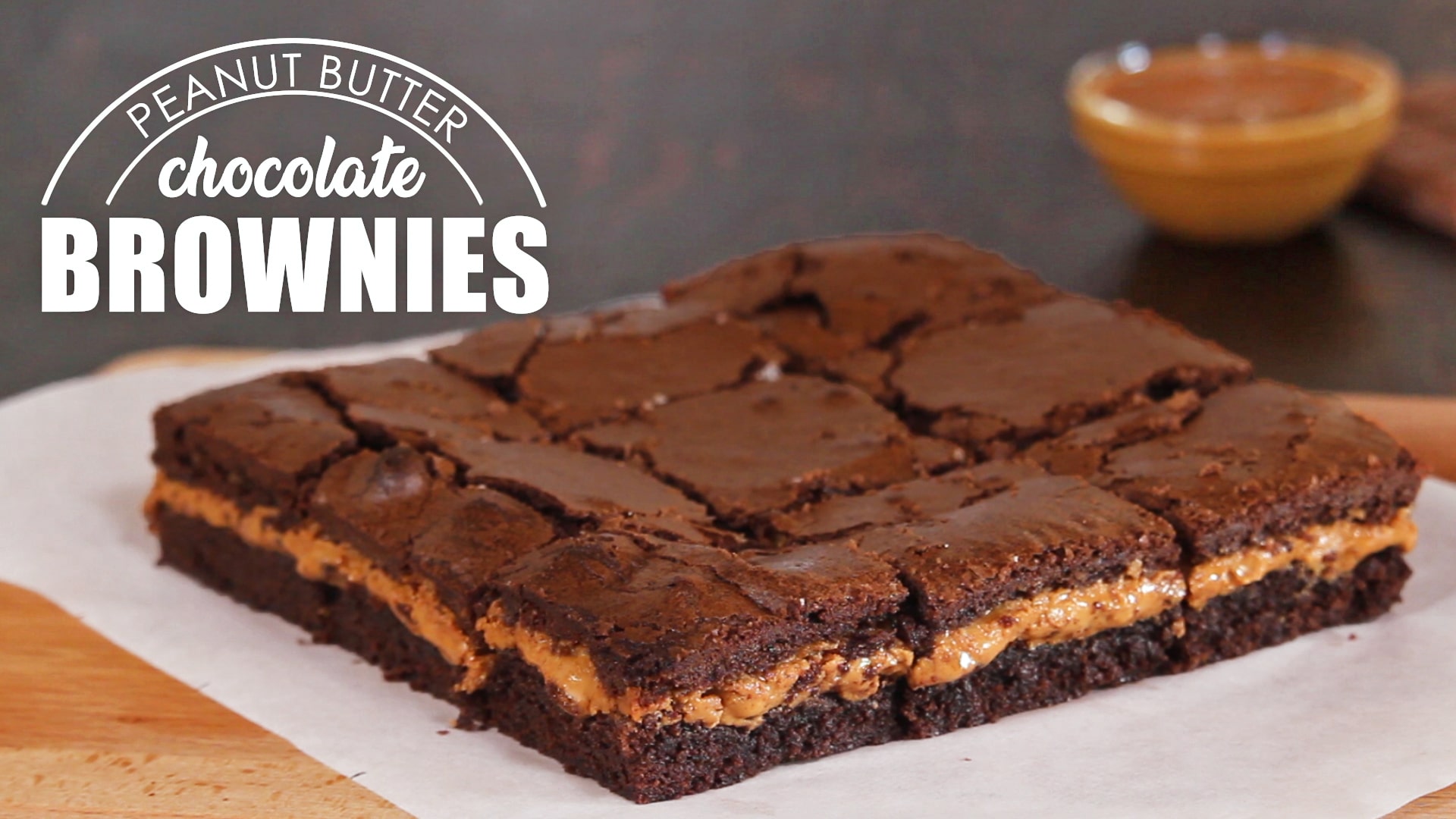 peanut butter brownies