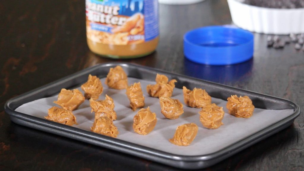 PEANUT BUTTER CHOCOLATE COOKIES