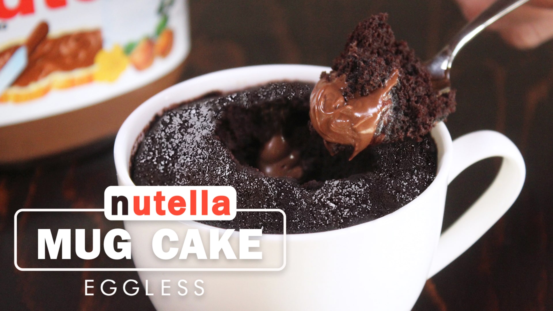 nutella mug cake