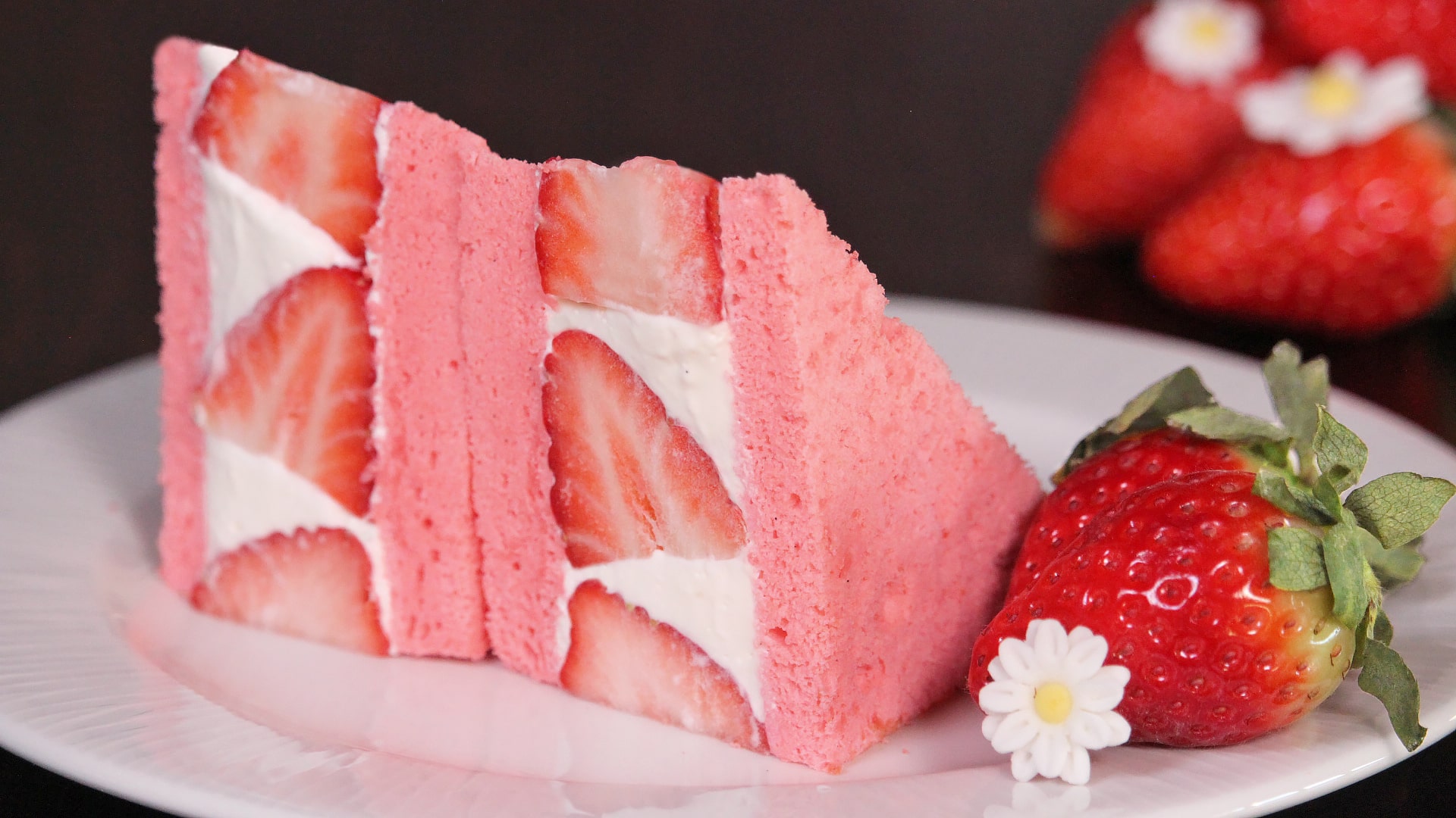 strawberry sandwich