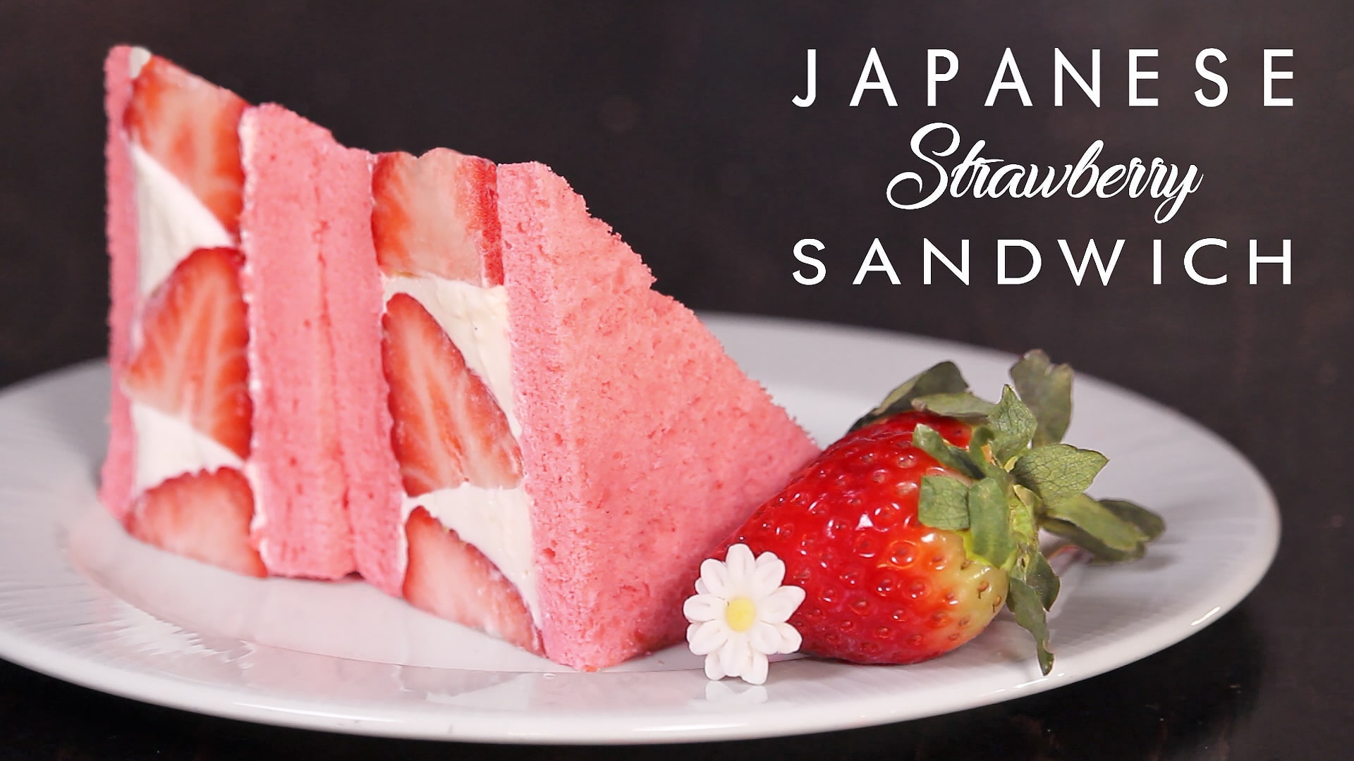 strawberry sandwich