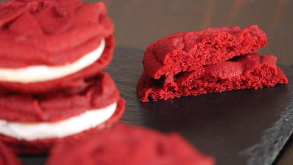 RED VELVET BUTTER COOKIES