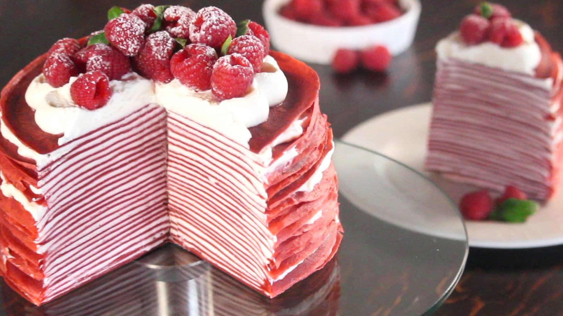 crepe cake red velvet