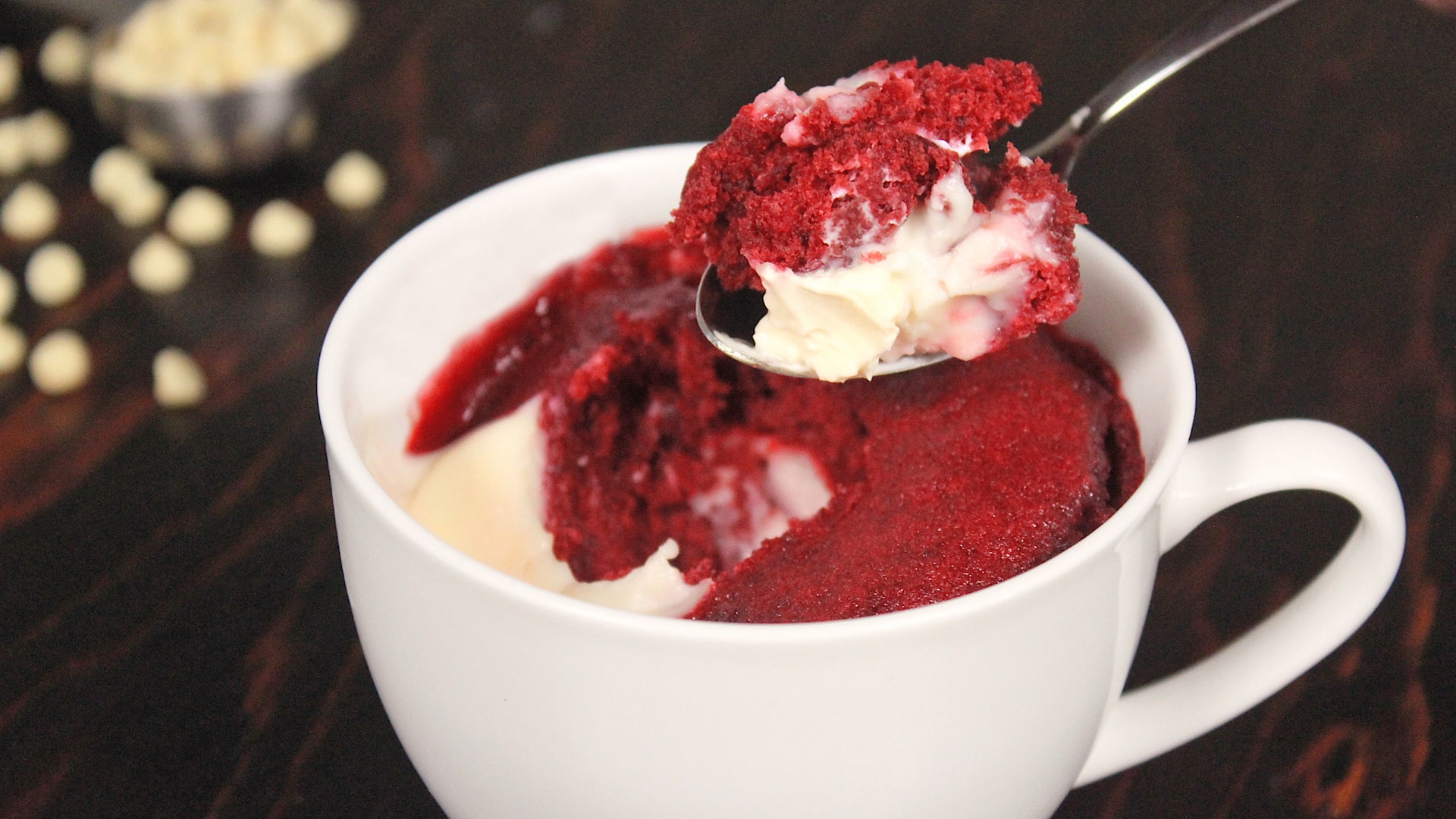 RED VELVET MUG CAKE