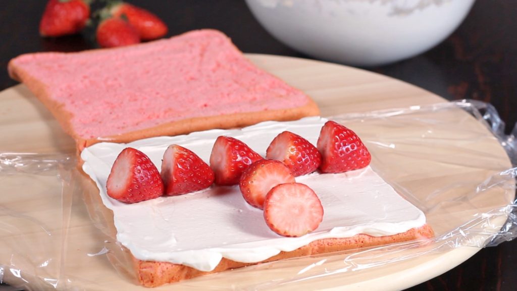 strawberry sandwich