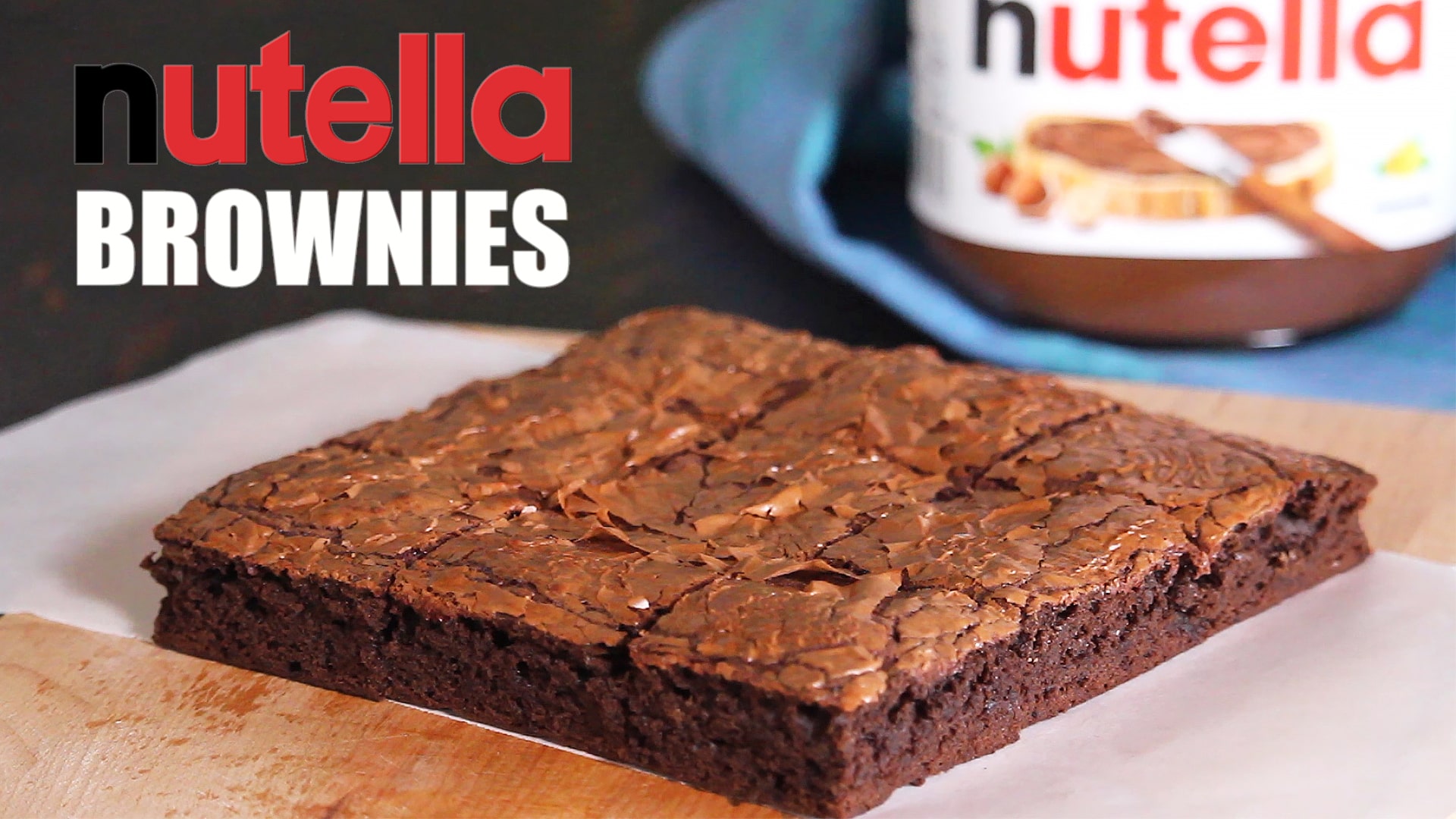 NUTELLA BROWNIES