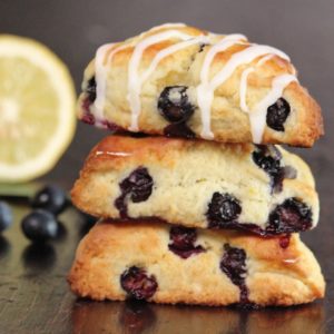 blueberry scones