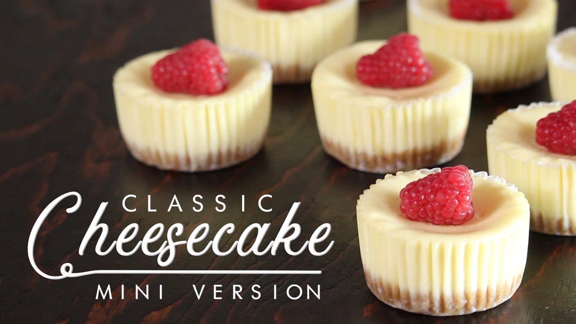 mini cheesecake