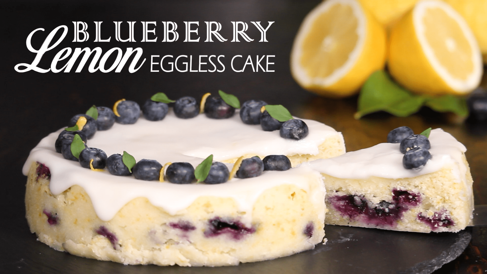 BLUEBERRY LEMON CAKE