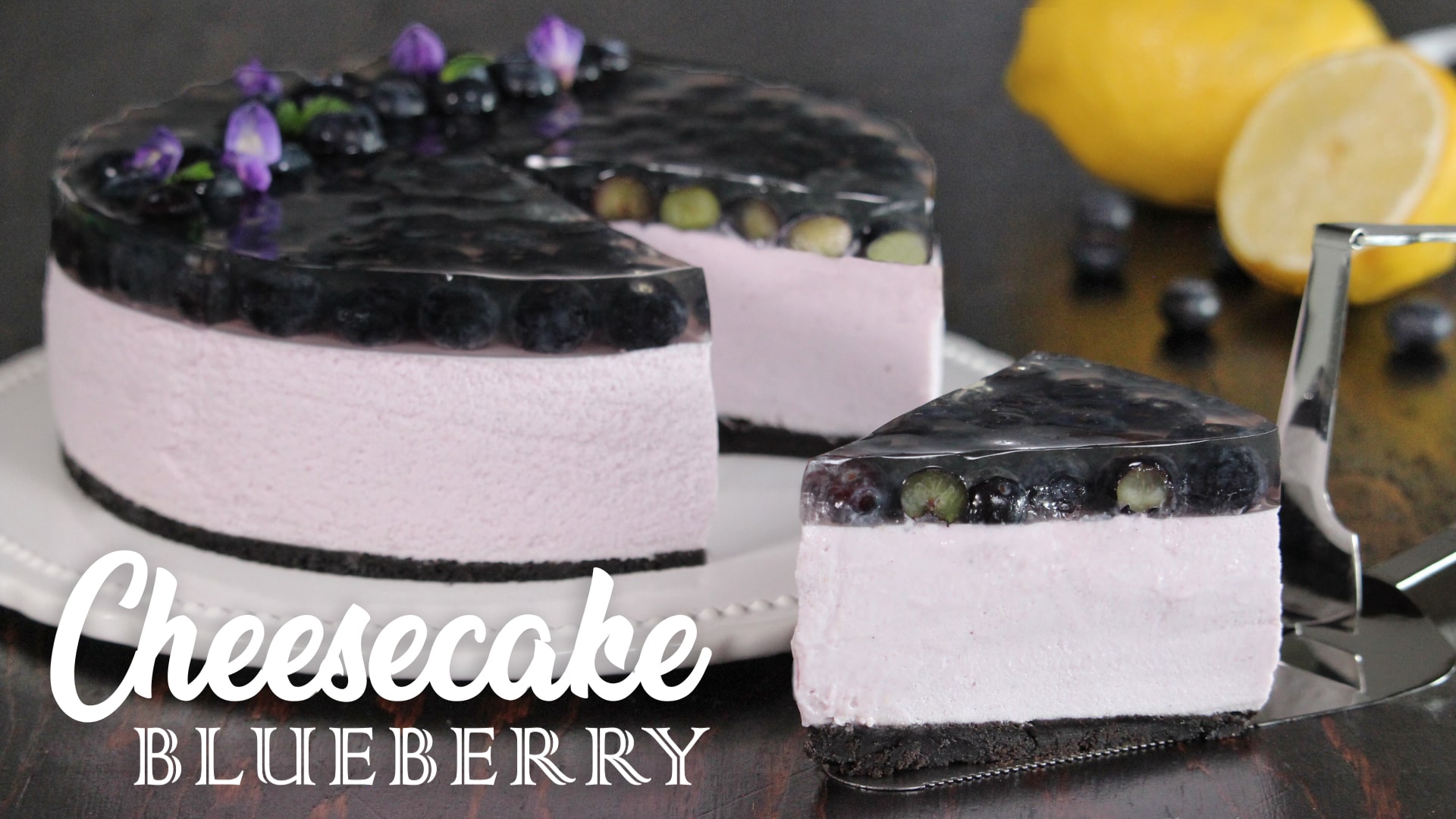 blueberry cheesecake