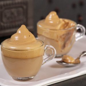 coffee dessert pudding