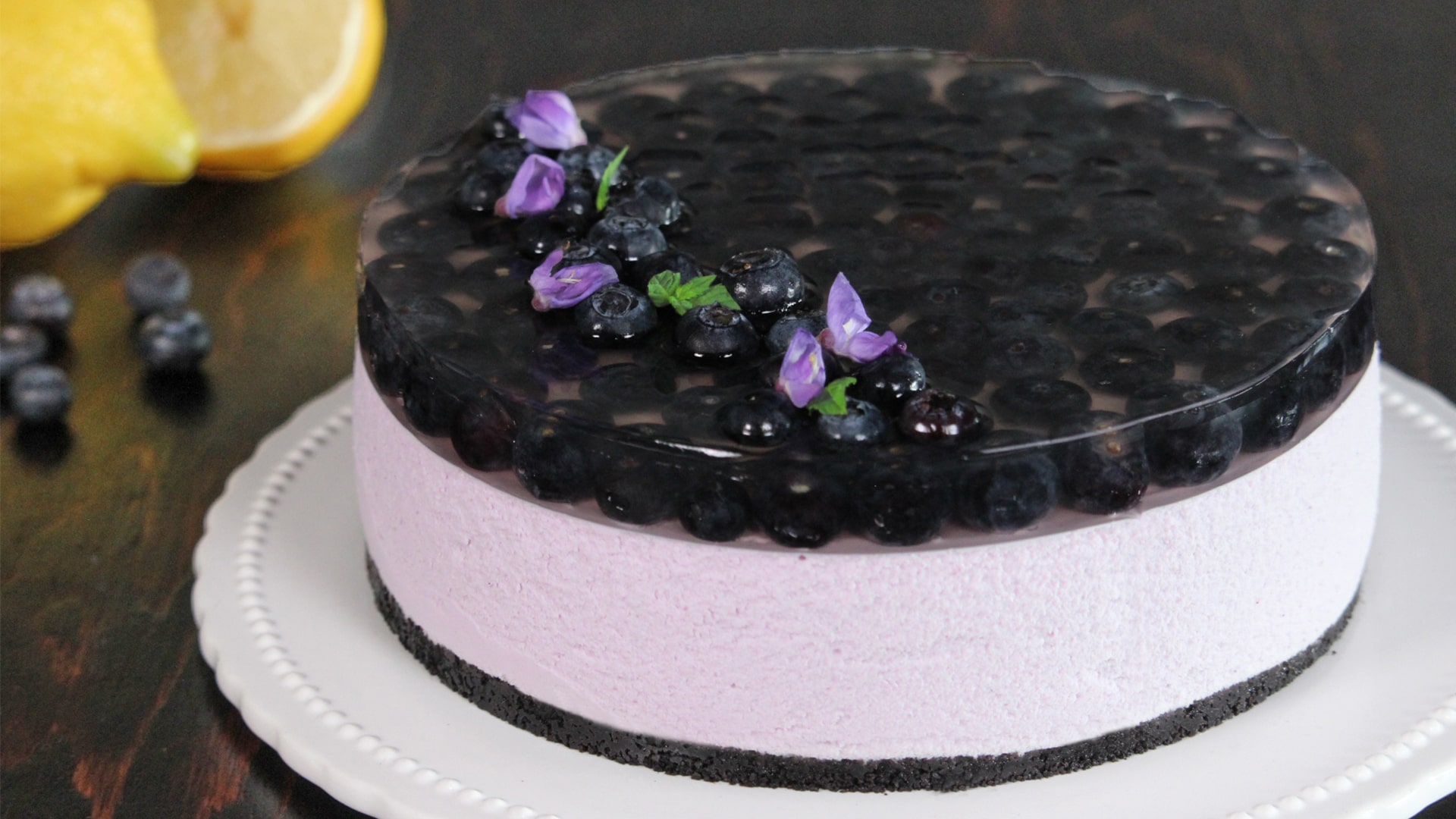 blueberry cheesecake