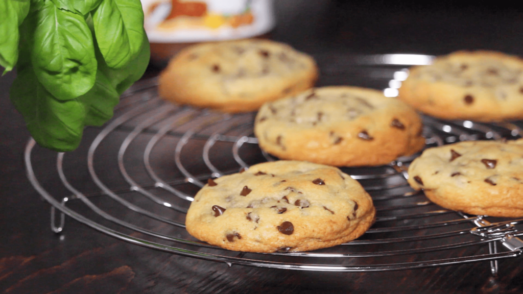 Nutella Ice Cream Cookie Sandwich