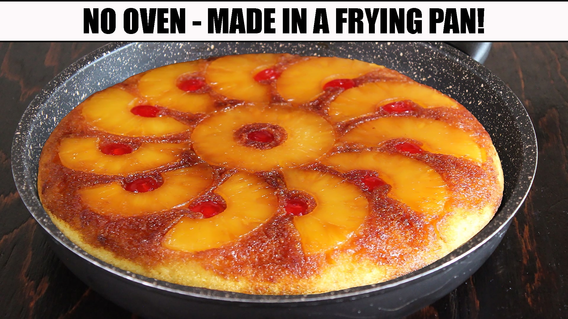 PINEAPPLE UPSIDE DOWN CAKE