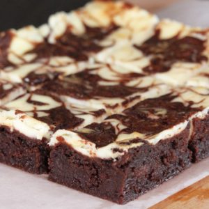 eggless cheesecake brownies