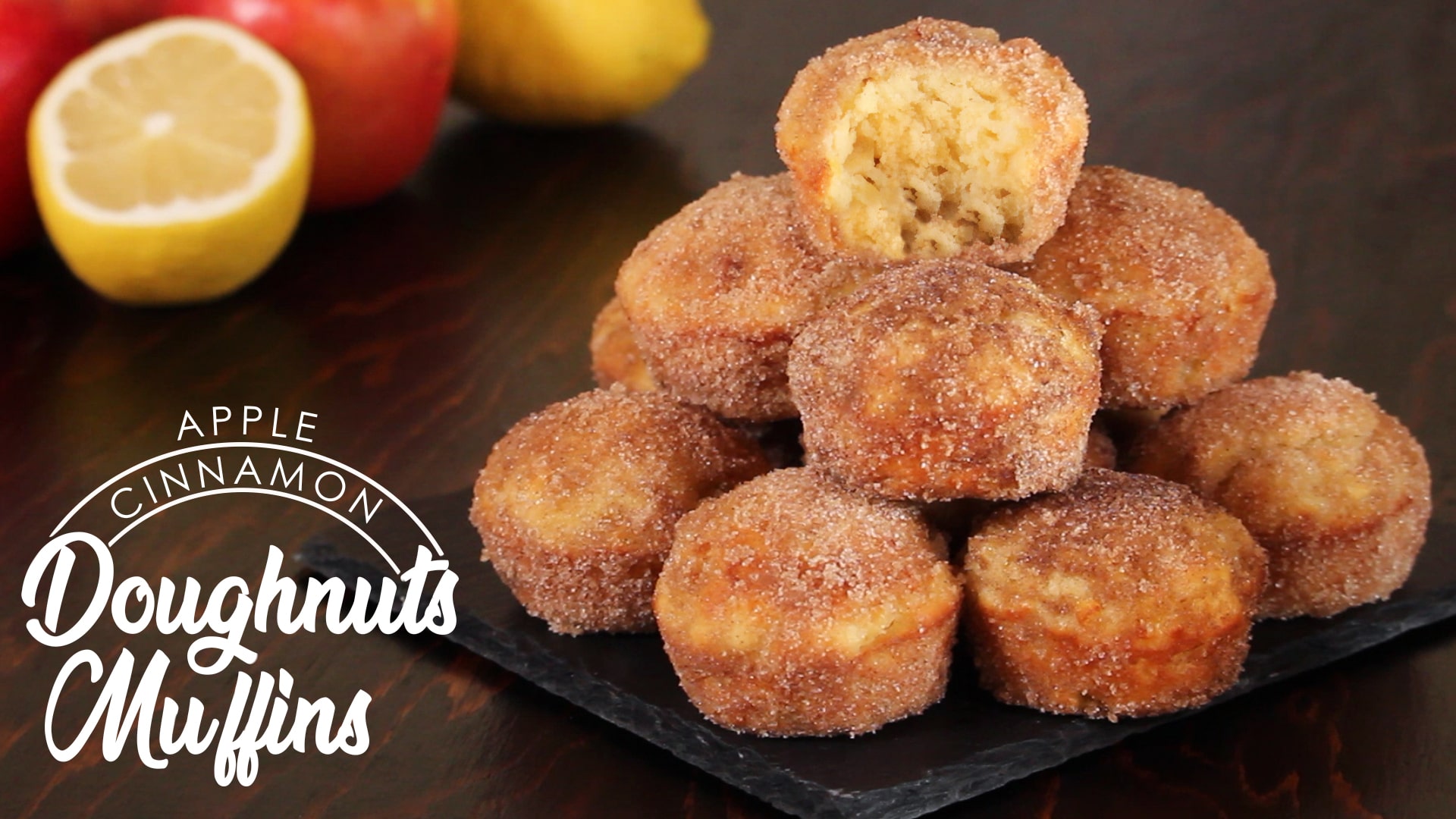 APPLE DOUGHNUT MUFFINS