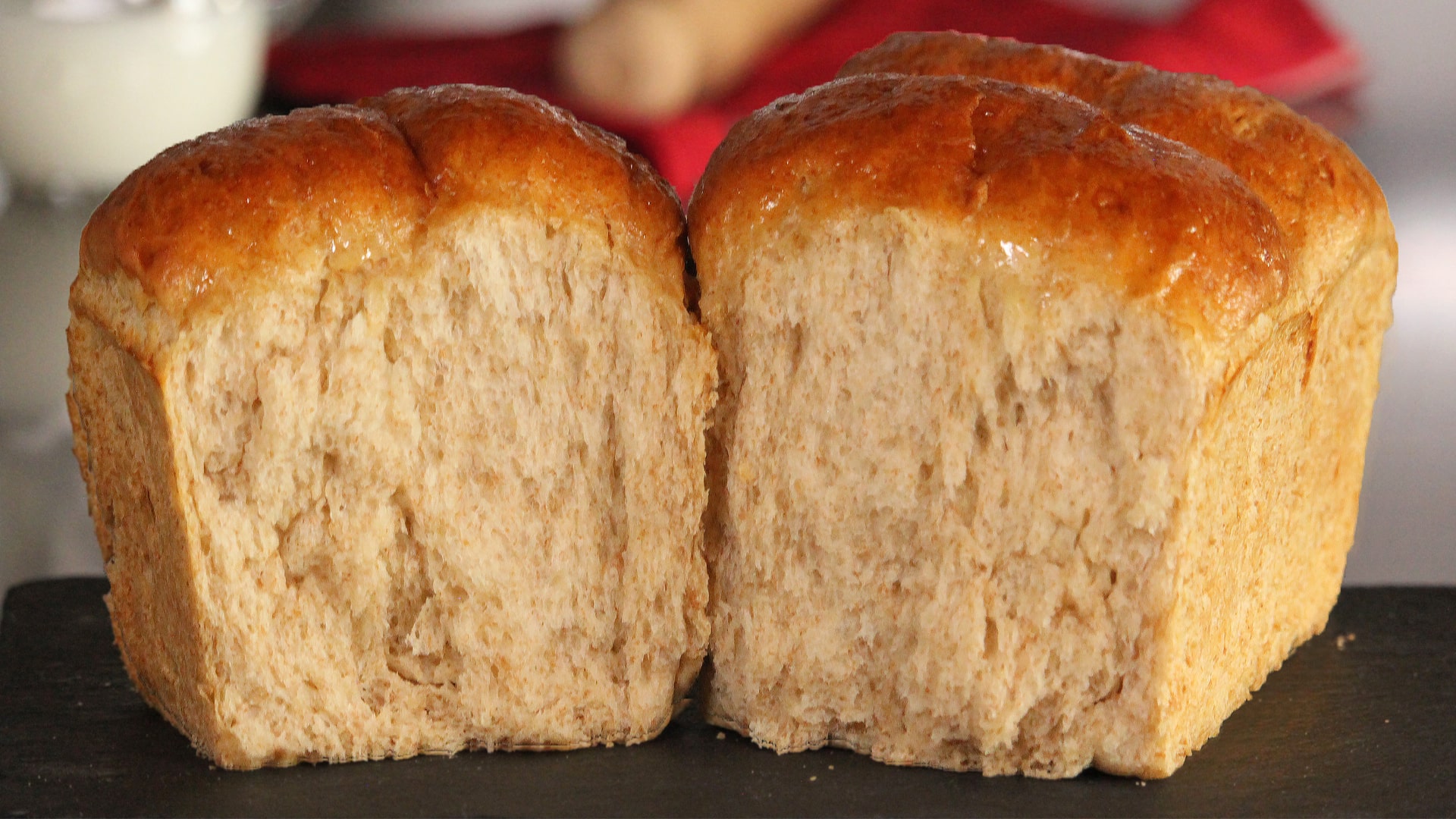 wholemeal hokkaido bread