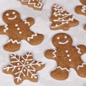 eggless gingerbread cookies