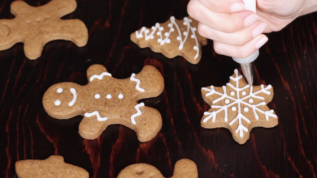 eggless gingerbread cookies