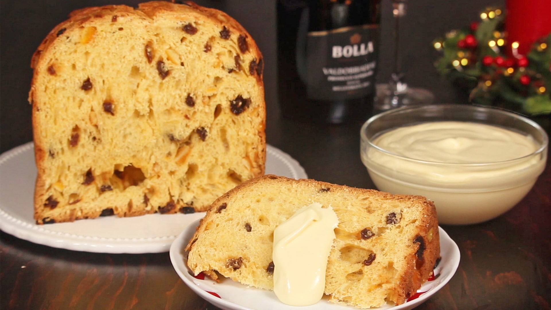 ITALIAN PANETTONE FROSTING - HOW TO SERVE PANETTONE LIKE AN ITALIAN