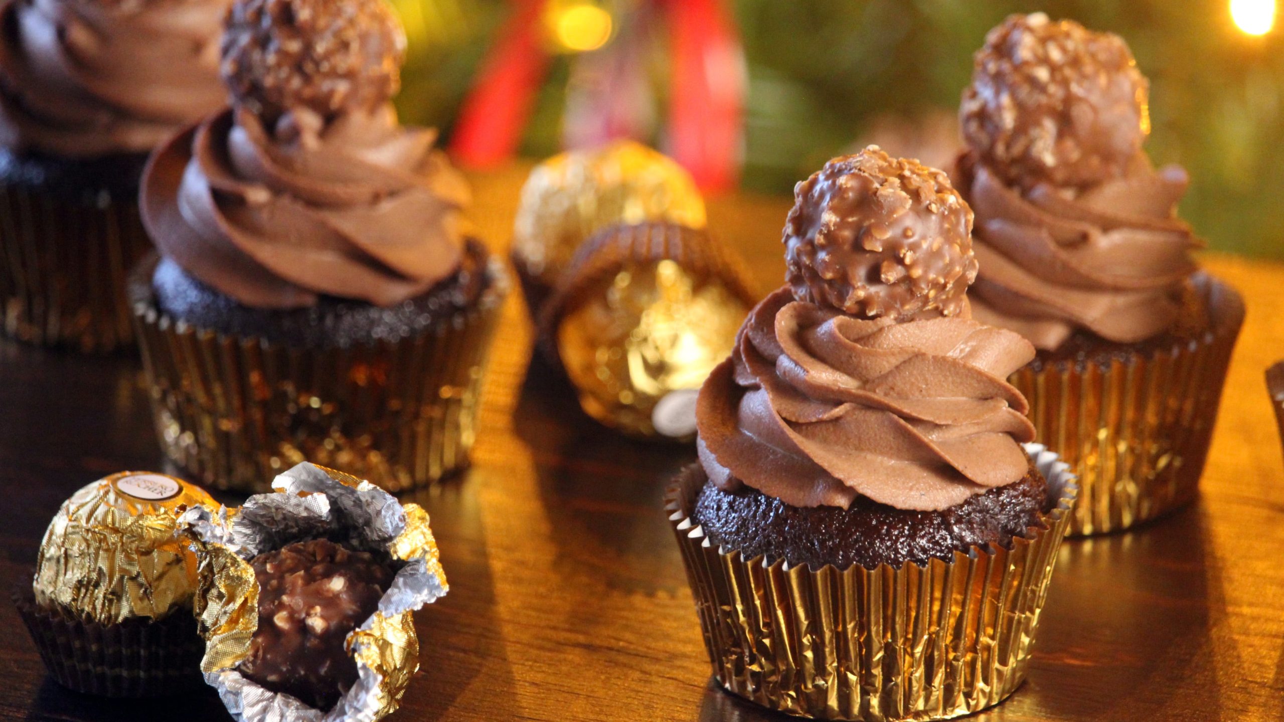 ferrero rocher cupcakes