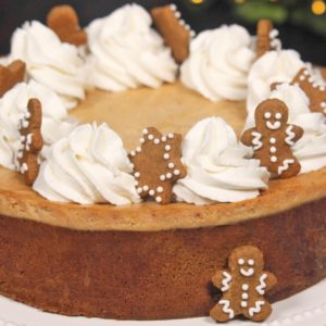 gingerbread cheesecake