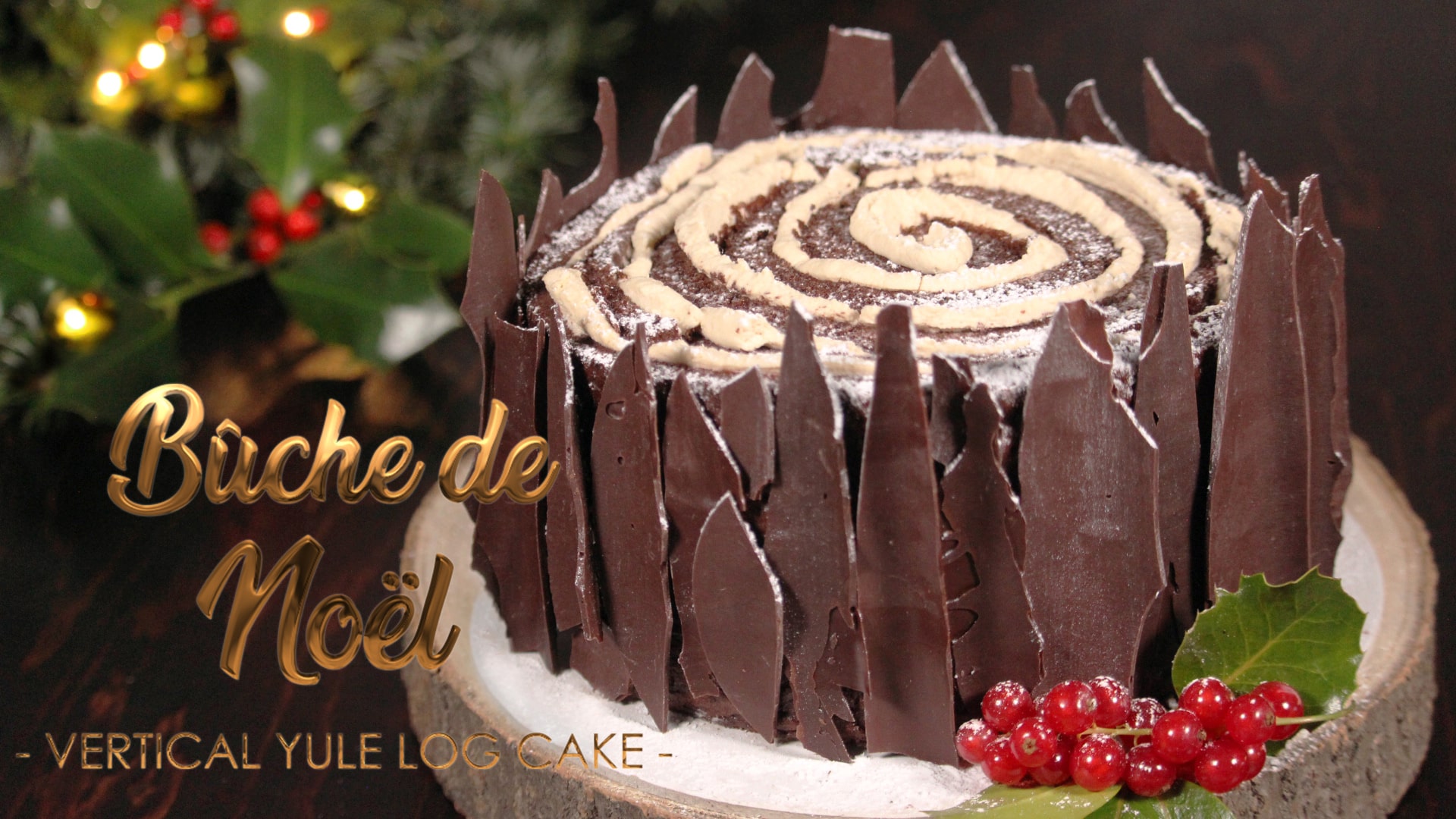 VERTICAL BUCHE DE NOEL