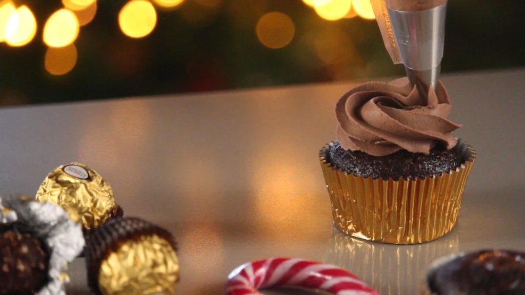 ferrero rocher cupcakes