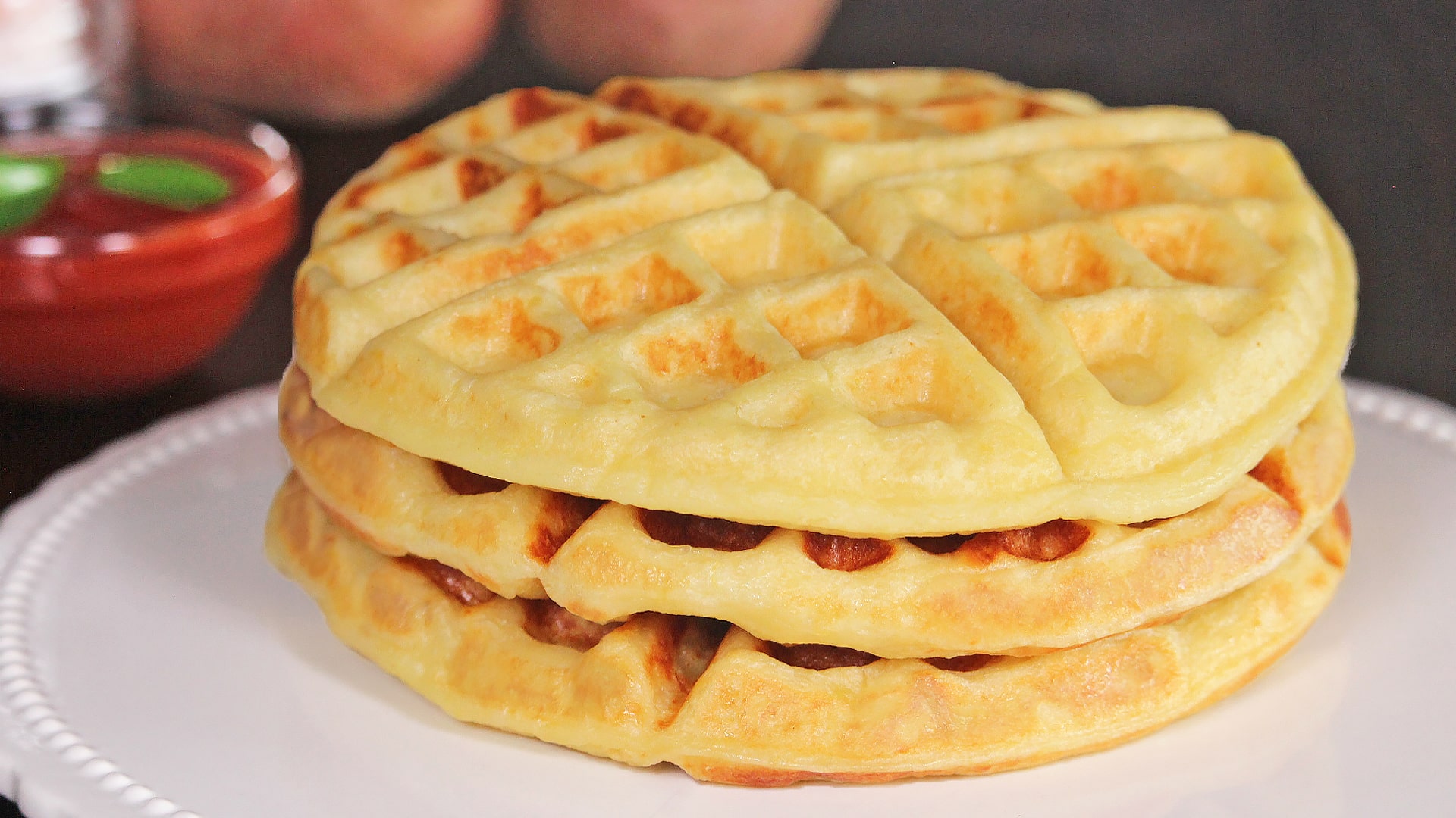 potato waffles