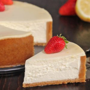 EGGLESS CLASSIC CHEESECAKE