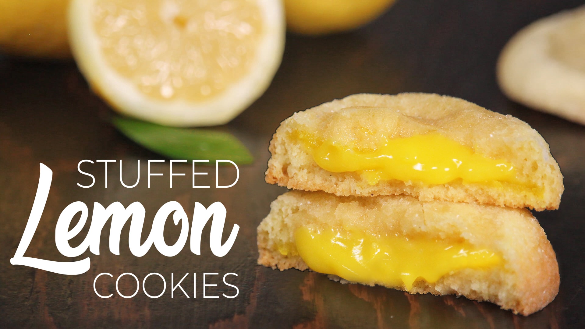 STUFFED LEMON COOKIES