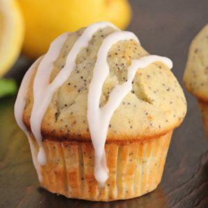 poppy seed lemon muffins