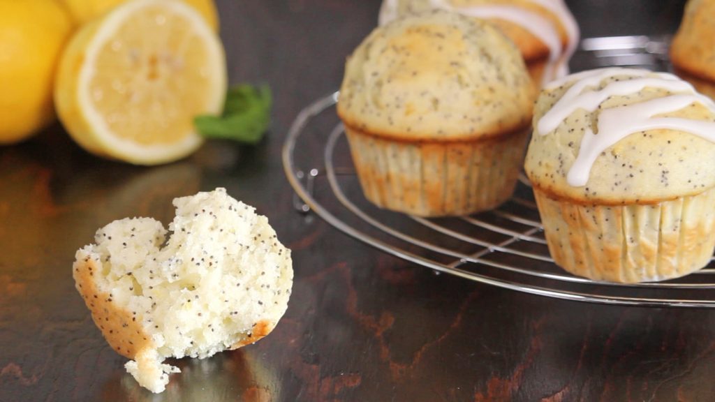 poppy seed lemon muffins