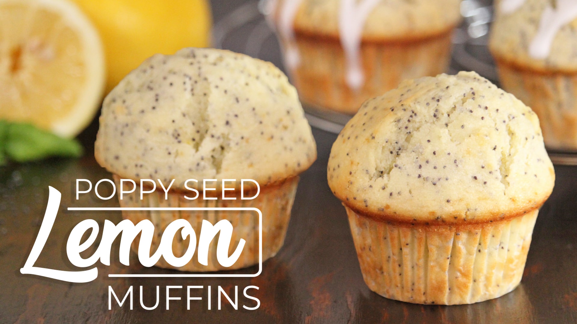 poppy seed lemon muffins