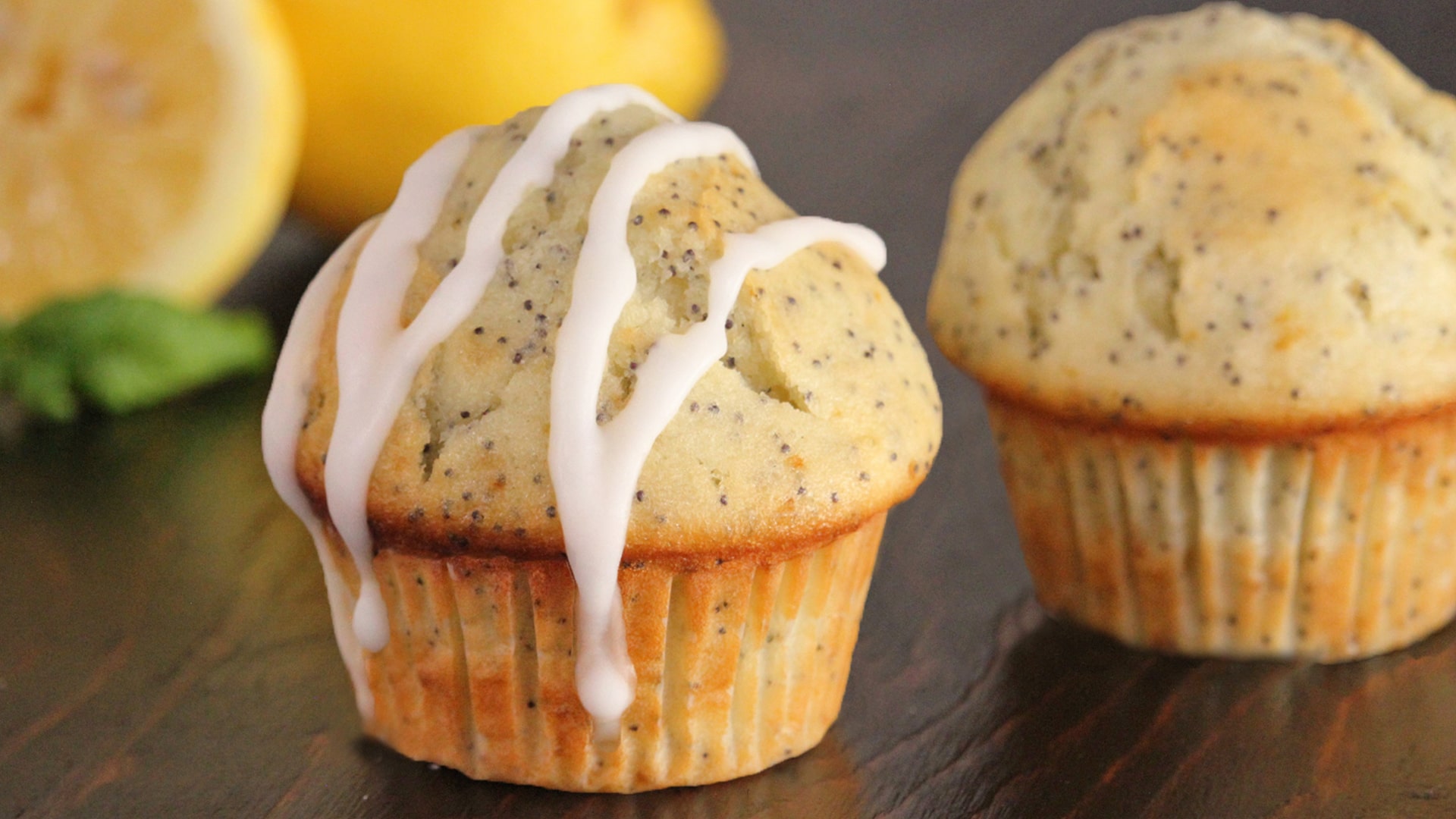 poppy seed lemon muffins