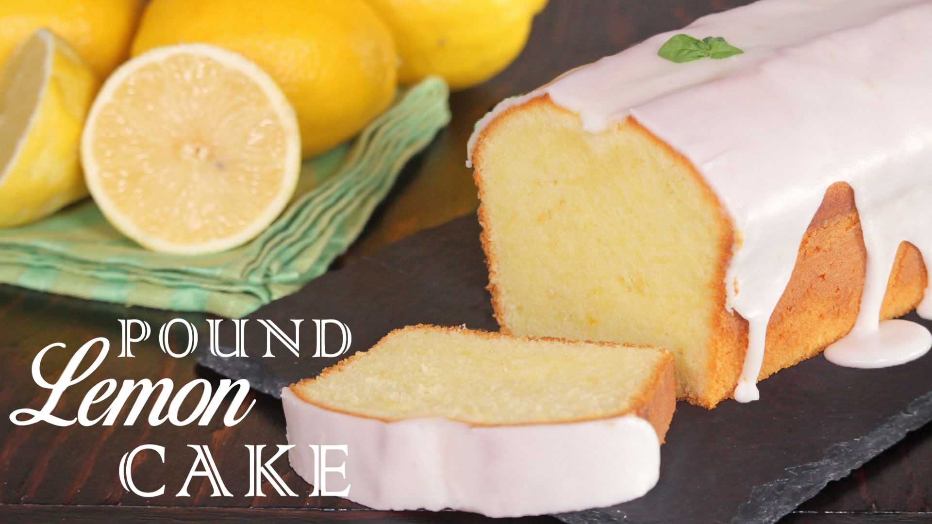 lemon pound cake