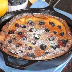 blueberry skillet cake