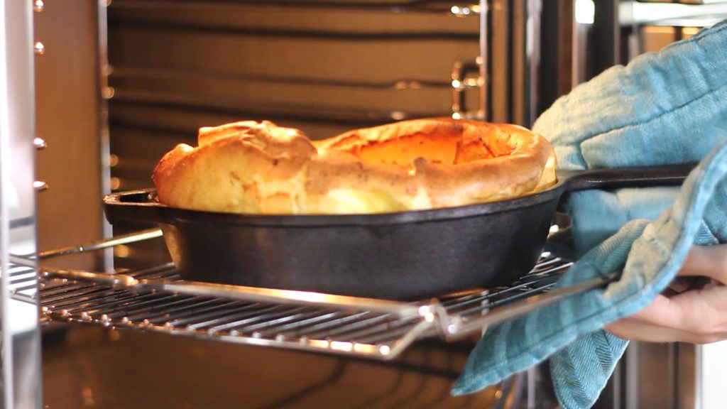 blueberry skillet cake